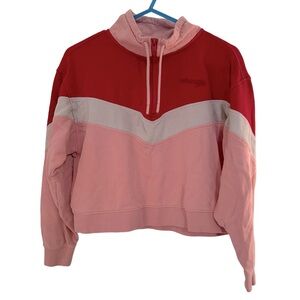Women’s Wrangler Vintage Style Red/Pink/White Long Sleeve Sweatshirt. Size XS.